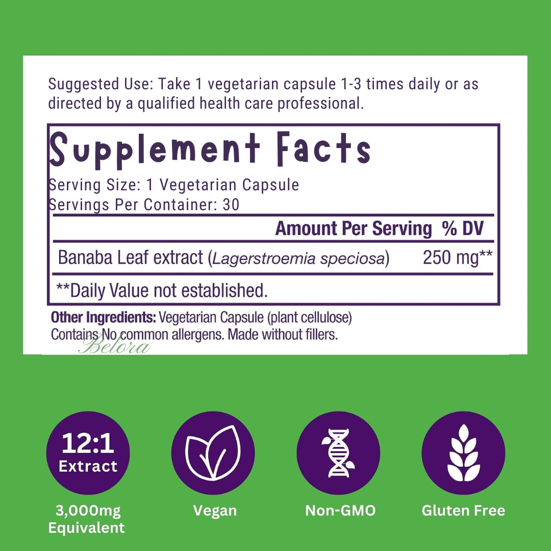 Banaba Leaf Extract